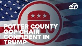 Potter County GOP head claims election security fears amid Biden's exit, backs Trump