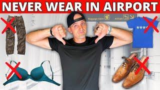 NEVER Wear This in Airport Security (TSA Line MISTAKES)