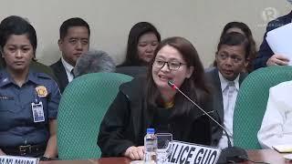 Alice Guo details how they escaped the Philippines