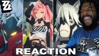 WTF IS ZENLESS ZONE ZERO?? FIRST TIME REACTION (Character Demos)