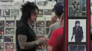 Nikki Sixx Hidden Camera at Vintage Vinyl