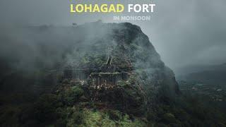 Lohagad Fort in Monsoon