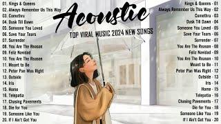 Best Acoustic Songs 2024  Chill English Acoustic Love Songs Cover  Acoustic Songs 2024 Playlist