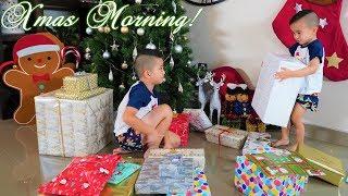 Christmas Morning Calvin Kaison Opening Presents 2019 CKN