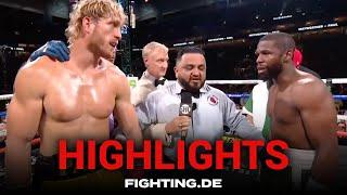 Highlights: Floyd Mayweather vs Logan Paul - Deutsch- FIGHTING