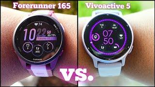 Garmin Vivoactive 5 vs Forerunner 165