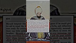 Bayezid I the Thunderbolt “Genius for Warfare”  #history #edits #fyp #viral #ottomanempire