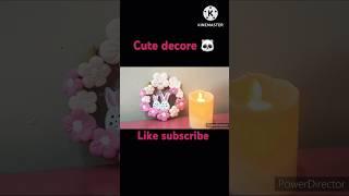 Cute decore craft with soft clay ||created by Ramee #clayart #cute