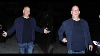 Comedian Jeff Ross Dines Out At Craig's Restaurant With A Friend in West Hollywood!