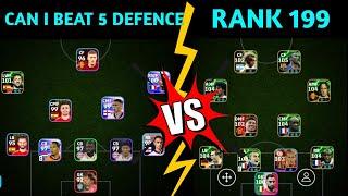 Can I Beat 5 Defence? Division Match In Efootball 2025 Mobile