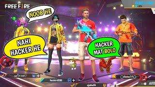 Pro Girl Call Me Noobआजा 1 vs 2 में- Garena Free Fire