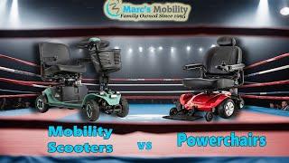 Should you Get a Mobility Scooter or a Powerchair? What's the Difference?