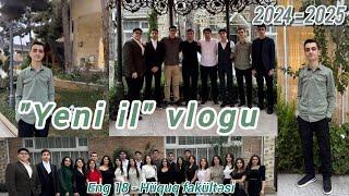 Yeni il vlogu - BDU hüquq tələbələrinin yeni ili - Eng 18 ilə - studywithcml