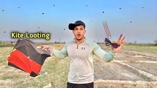 I Am Looted Looted Kites In Ground | Kite Catching | Kites Vlog