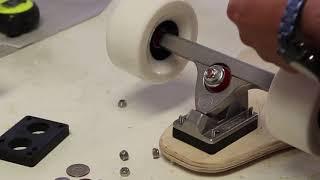 How to Mount Trucks, Bearings, and Wheels to a Longboard