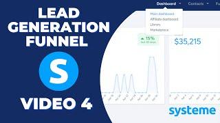 How to build a lead generating funnel with systeme.io