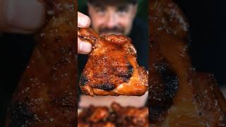 Hot Honey BBQ Butterflied Chicken Drumsticks #bbq #chicken #shorts