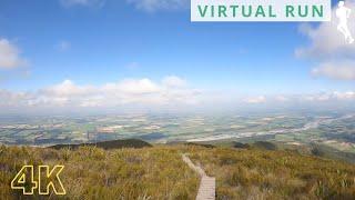 Long Virtual Run Hike | Virtual Running Videos For Treadmill | New Zealand Little Mount Peel