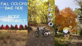 Boise Greenbelt WITH FALL COLORS - Highlights from the 30 mile bicycle path system in Boise, Idaho