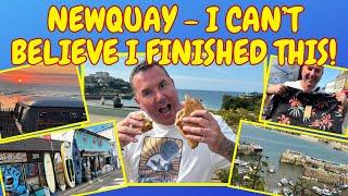 NEWQUAY - I CAN’T BELIEVE I FINISHED THIS!! #newquay #surf #pasty