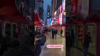 Get Ready to Explore the BEST Holiday Market in NYC! #ytshorts #viral #usa