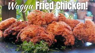 Wagyu Fried Chicken Recipe! | Chicken Fried In Wagyu Fat! | Vevor Deep Fryer