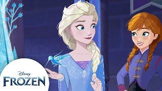 Elsa and Anna’s Ice Skating Escapades | Off the Page Adventures: Arendelle Ice Calamity | Frozen