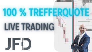 100% Trefferquote im JFD Live Trading mit @scalpHB