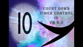 Count Down Timer Control In VB 6 0