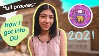 How to get into Delhi UniversityDU Complete process and guide (top 4 rule, colleges, cut offs etc)