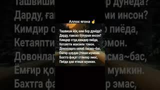 Аллох ягона ️