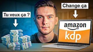 J'ai vendu 100 000 exemplaires en corrigeant ces 7 erreurs (Amazon KDP)