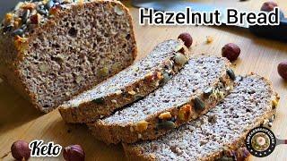 Keto Hazelnut Bread (Remake of V1.0) | Better than almond bread | Light, soft & fluffy