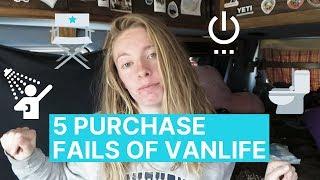 5 VANLIFE PURCHASE FAILS - TOO EXPENSIVE, TOO INVOLVED