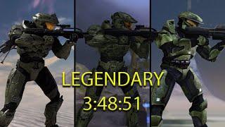 Halo Legendary Trilogy (Reverse Order) in 3:48:51