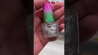 ‍️🪄Mermaid magic nail polishes found at Walmart these are SO pretty! 