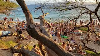 Little Beach drum circle, Maui, June 2019