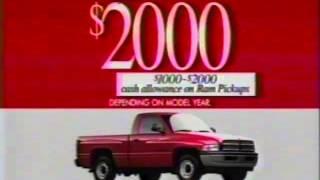 Commercial - Dodge Difference (2000)