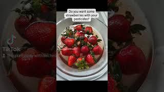 What's in your strawberries? #shorts #pesticidefreeliving #changeyourwater #changeyourlife