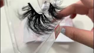 25mm Mink Lashes Wholesale False Eyelashes