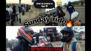 @hsmotovlog ke sath ride krke mzza aa gya #hsmotovlog #aamirmajid #jammu