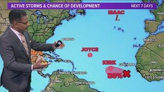 Tropical systems in the Gulf