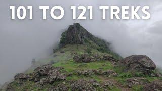 My 101 to 121 Treks | Trekking Places in India