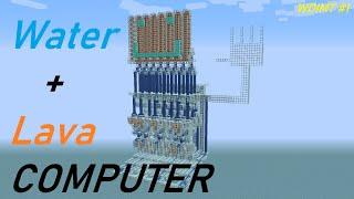 The Friendly Minecraft Water and Lava Computer