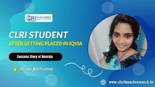 Success Story of Neeraja- CLRI Student's Placement