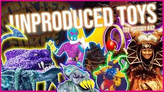 Unproduced Toys - Mighty Morphin Power Rangers, Street Sharks & Monster Force - TOY HISTORY #42