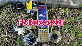 Padlocks vs 22lr-who needs a key??