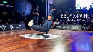 BBoy X-RAIN ( Skechers All Stars  China ) at "THE WORLD BATTLE"  2022