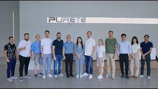 Surface Finsing Machine in PURETE | Russia Team Visit