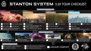 Star Citizen - Alpha 3.20 Tour Checklist for new Citizens - Short Clips #047